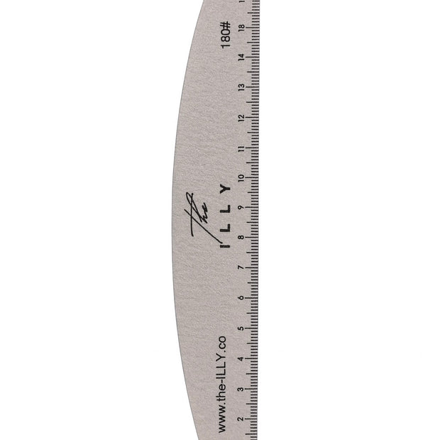 Disposable Half Moon Adhesive Nail File Refill #180 50pcs