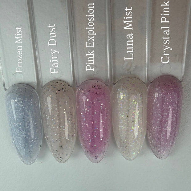 Crystal pink Rubber Base Hema & TPO Free