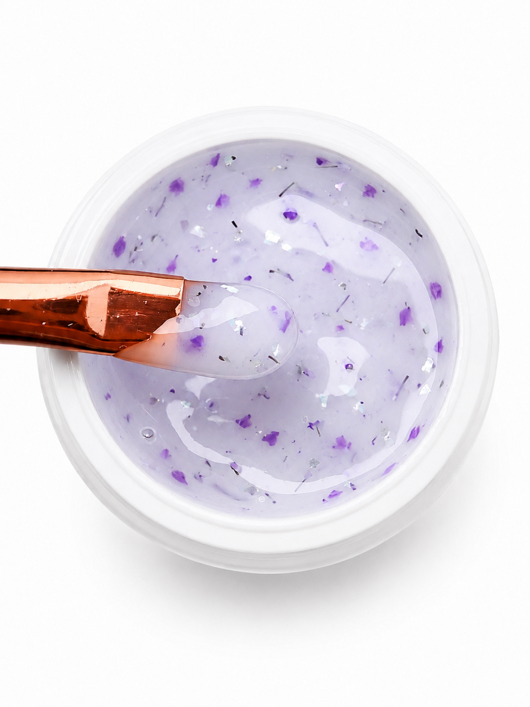 Milky Purple Flower Builder Gel 15g