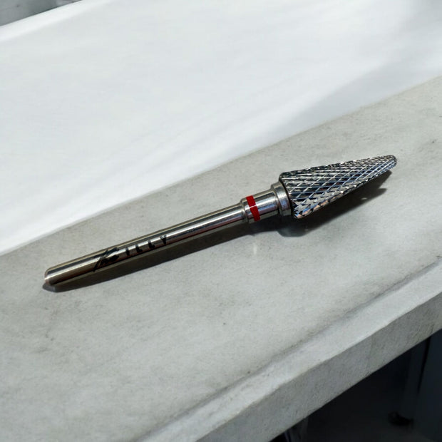 01 Capat de freza conic rosu