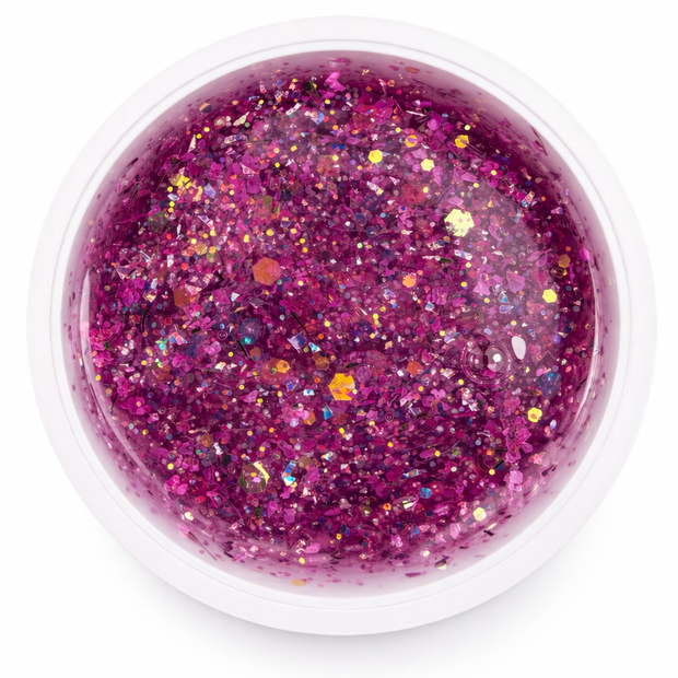 Pink Flower Builder Gel HEMA & TPO Free 30g