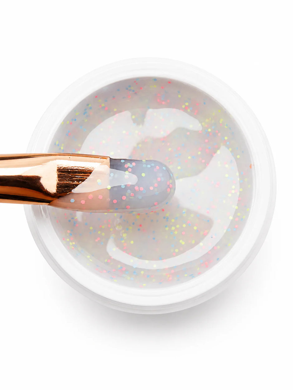 Fairy Confetti Builder Gel 15g HEMA & TPO Free