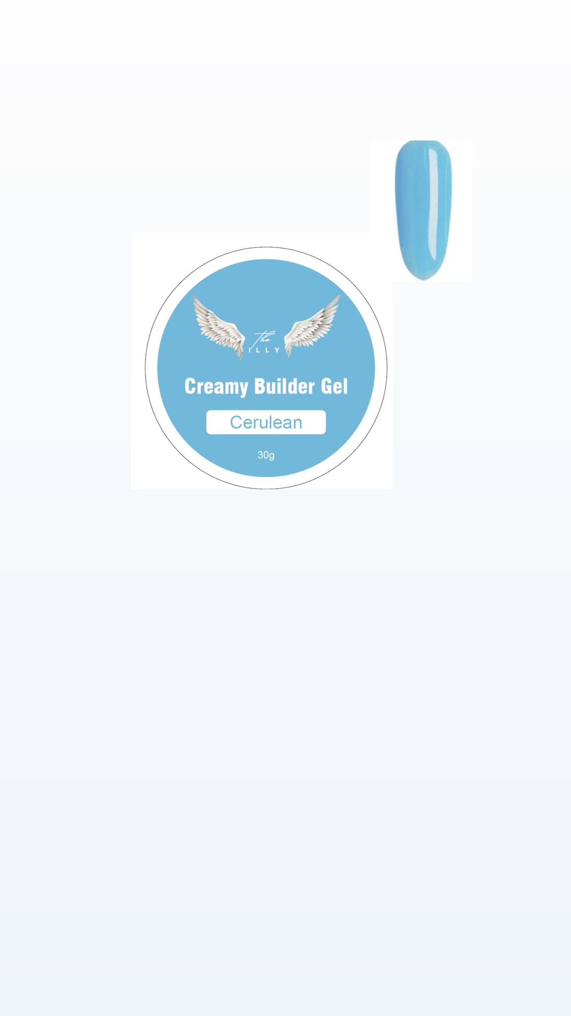 Cerulean Creamy Builder Gel Hema & TPO Free
